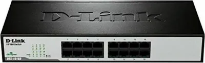 Obrázek produktu pro D-Link DES-1016D, Nespravované, Plně duplexní režim