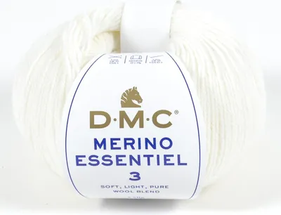 Obrázek produktu pro DMC Merino Essentiel-3 - příze vyrobená z 50 % merino vlny a 50 %.Polyakrylu (barva 950)