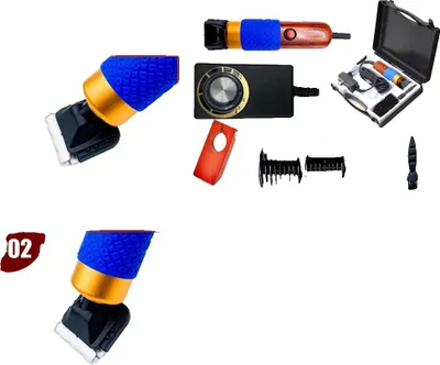 Produktbild von Elektrische Scheren, einstellbare Geschwindigkeit, Haustierpflegewerkzeug, 220V EU-Stecker