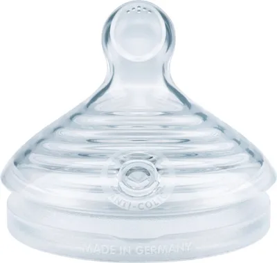 Immagine prodotto di Nuk Tettarella Natural Sense In Silicone 0-6 Mesi Misura Media 2 Pezzi