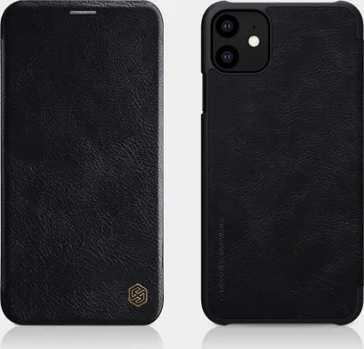 Image de Étui de protection en similicuir à rabat pour Apple iPhone 11 Pro 5,8 pouces, noir