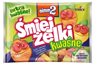 Image de Nimm2 Bonbons acidulés Bonbons fruités 100 g
