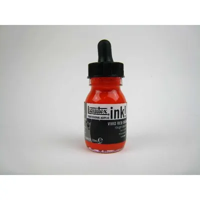 Obrázok produktu pre Atrament Liquitex ROTORANGE 30ml Akryl Airbrushfarbe 4260620