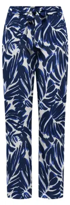Produktbild von Only ONLNOVA LIFE VIS PALAZZO PANT WVN Damen Hose Blau : Größe - S Größe: S