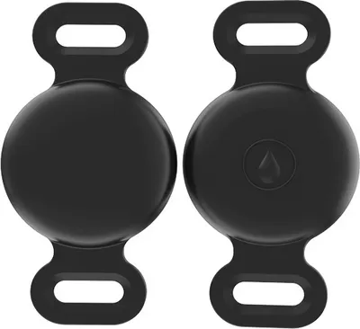 Obrázek produktu pro INF Pouzdro na AirTag - Voděodolný ochranný kryt na tracker Černá S
