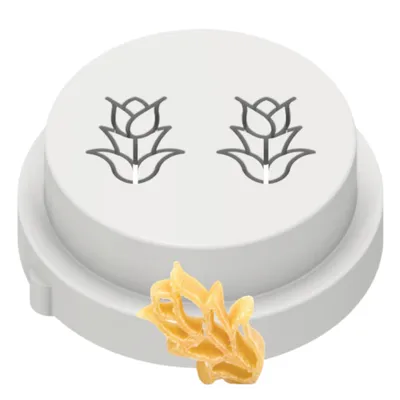 Produktbild von Matrize POM Tulpenblumen (Tulpen, Tulpe, Blume, Holland, Niederlande) für Philips Pastamaker Avance / 7000er