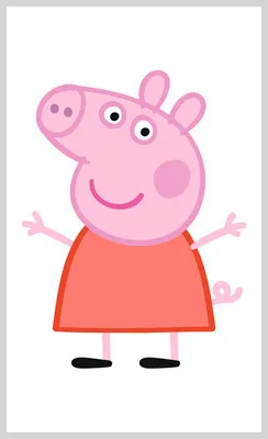Produktbild von Ministicker Peppa Pig 1-tlg.