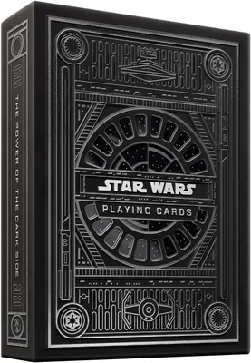 Produktbild von Theory11 – Star Wars Silberne „Dark Side“-Spielkarten