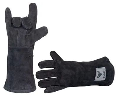 Produktbild von Hochwertige Grillhandschuhe aus Leder
