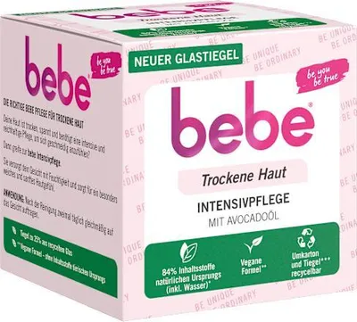 Produktbild von bebe Gesichtscreme Intensive Pflege, 50 ml