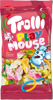 Produktbild von Trolli Apfelringe Fruchtgummi (1kg XL Packung)