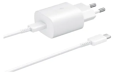 Obrázok produktu pre Samsung Rýchlonabíjačka USB-C 25W 1 m biela