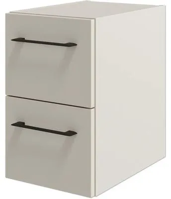 Produktbild von pelipal Unterschrank xpressline 4035 BxHxT 30 x 48,2 x 43,5 cm 2 Schubästen Frontfarbe kaschmir mit Griff