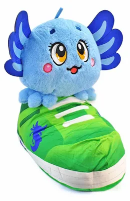 Productafbeelding van XXL Axolotl in Schuh aus Plüsch - ca. 70 cm