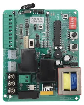 Productafbeelding van Besturingsprintplaat voor Schuifpoortbesturing - Geavanceerde Microcomputerbesturing - Poortopener - Schuifmotoraansturing - Veiligheidsfunctie - Eenvoudig Ontwerp - Hoge Stabiliteit - Motorbesturing