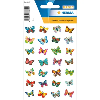 Produktbild von HERMA Naklejki magiczne motyle, folia mikowa