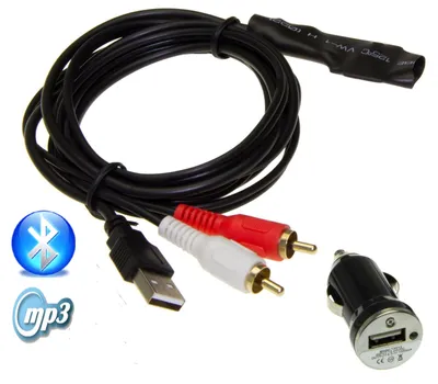 Produktbild von Cinch Auto Radio wird zu BLUETOOTH Stream Interface MP3 USB Stecker AUX #5054