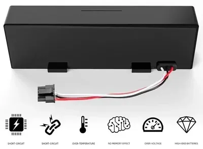Zdjęcie produktu dla Akumulator STYTJ02YM – zamienny akumulator litowo-jonowy – 14,4–14,8 V, 4800 mAh – do robotów odkurzających LDS