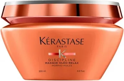 Immagine prodotto di Maschera per capelli secchi e crespi Kérastase Discipline Oléo-Relax Masque, 200 ml