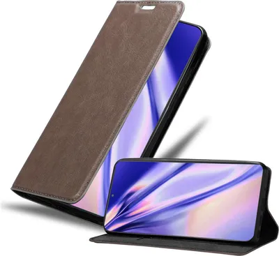 Produktbild von Cadorabo Hülle für Samsung Galaxy NOTE 20 PLUS Schutz Hülle in Braun Handyhülle Etui Case Cover Magnetverschluss