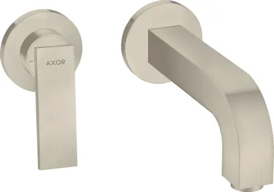 Immagine prodotto di hansgrohe AXOR Citterio Mitigeur de lavabo, encastré, saillie 220mm, garniture découlement non verrouillable, 39121820, 39121820