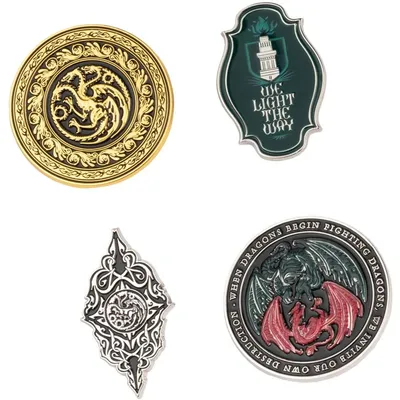 Productafbeelding van Game of Thrones: House of the Dragon - set van 4 pins