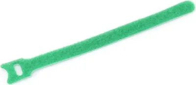 Produktbild von DAYTOOLS Kabelbinder, 180x12 mm, Klettverschluss, grün, 10 Stück
