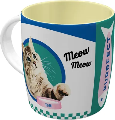 Produktbild von Nostalgic-Art - Kaffeetasse - Animal Club - Better Together Cats