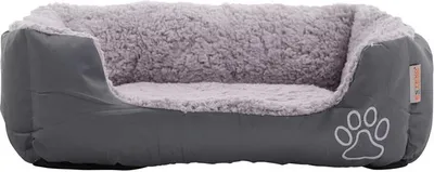 Produktbild von Haustierkissen - Hundebett - TINA - ca. 75 x 60 x 19 cm - Anthrazit