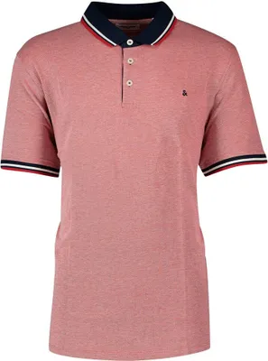Produktbild von Jack & Jones Paulos Kurzarm-poloshirt Rot 6XL Mann Rot 6XL
