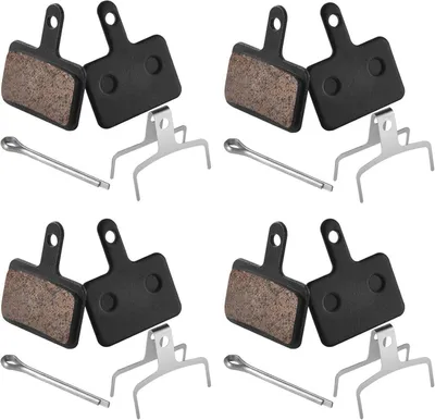 Produktbild von Zacro Fahrrad-Bremsbeläge für Tektro Shimano TRP Deore MTB E-Bike 4 Paar