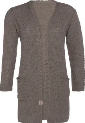 Produktbild von Knit Factory Luna Strickjacke - Marron - 36/38