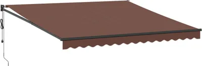 Obrázok produktu pre vidaXL Markíza automatická hnedá 400x300 cm