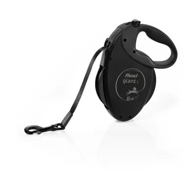 Obrázek produktu pro FLEXI Giant Tape Black Edition - automatické vodítko pro psy - 8 m