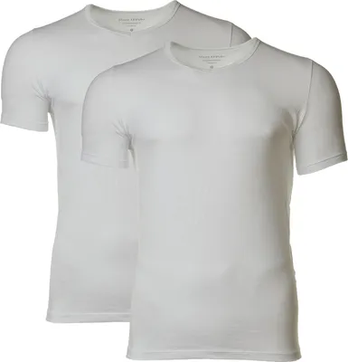 Produktbild von Marc O'Polo T-Shirt unterziehshirt unterhemd kurzarm V-Neck weiss XXL
