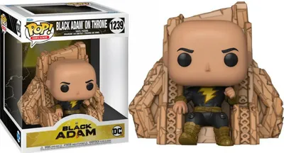 Image de Figurka Funko Pop! DC Comics - Czarny Adam na Tronie, winylowa kolekcjonerska