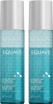 Produktbild von Revlon Equave Hydro Instant Detangling Conditioner 2x 200 ml