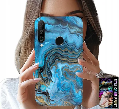 Obrázok produktu pre Puzdro Pre Huawei P30 Lite - Puzdro S Mramorovými Vzormi + Fólia