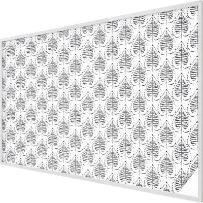 Produktbild von Buntglas Fensterfolie – 146x200 cm – Stained-Glass Design – blickdichte dekorative Sichtschutzfolie – selbstklebend, UV-Schutz – Laubige Eleganz