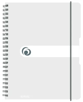 Produktbild von Herlitz 11293107, Einfarbig, Transparent, A4, 80 Blätter, 80 g/m², Erwachsener