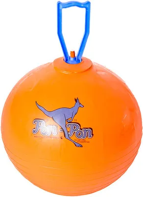 Zdjęcie produktu dla Oryginalna piłka do skakania Pezzi® Pon Pon - pomarańczowa