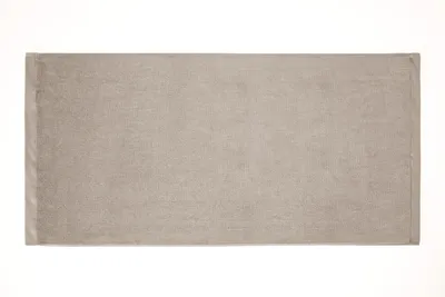 Productafbeelding van Heckettlane strandlaken Premium - 100% katoen - 90x180 cm in taupekleur