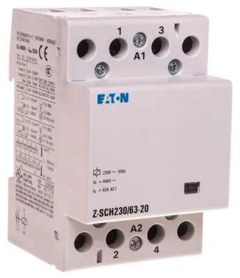 Immagine prodotto di Z-SCH230/63-20 Contattore di installazione 230VAC, 2S, 63A (248859)