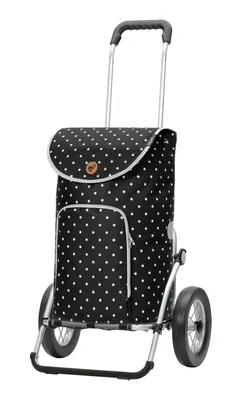Immagine prodotto di Andersen SHOPPER MANUFAKTUR carrello della spesa Royal Shopper Ole 47L Black nero