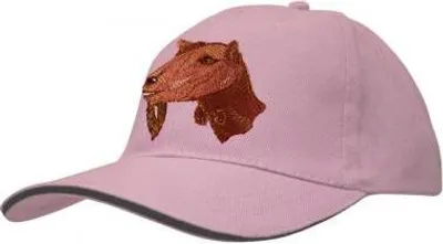 Produktbild von Baseballcap mit Einstickung - Ziege Ziegekopf - versch. Farben 69247 Color - rosa