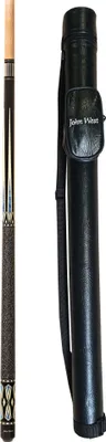 Immagine prodotto di John West Billiard Professional Set - Stecca da biliardo professionale + faretra + protezione del filo