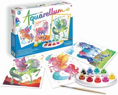Produktbild von Sentosphere - Aquarellum GM Einhorn & Pegasus