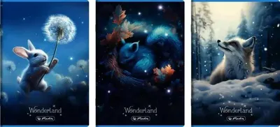 Zdjęcie produktu dla Zeszyt A4/32 # Herlitz Wonderland 70G