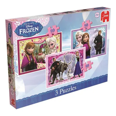 Immagine prodotto di Ravensburger Disney Frozen 3x puzzle per bambini 25,3incl. memory