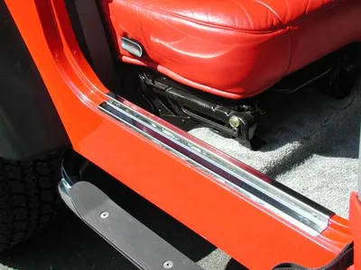 Produktbild von Jeep Wrangler TJ 96-06 Einsstiegsleistenset Edelstahl